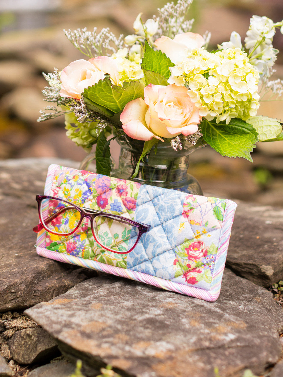 Eyeglass Case Garden