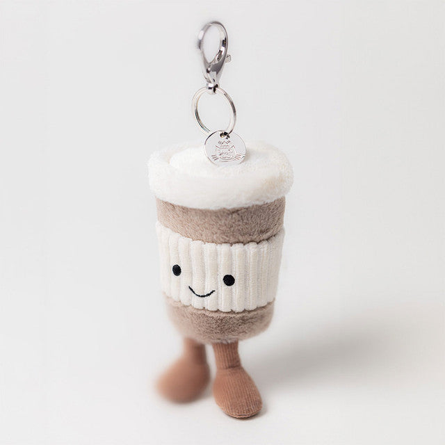 Jellycat Coffee To Go Bag Charm