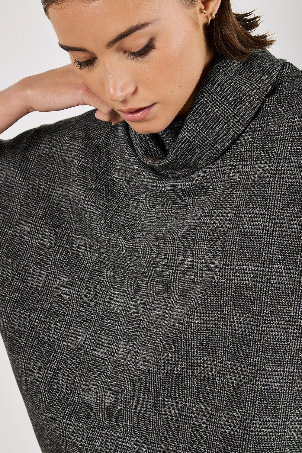 Top Cowl Neck Grey