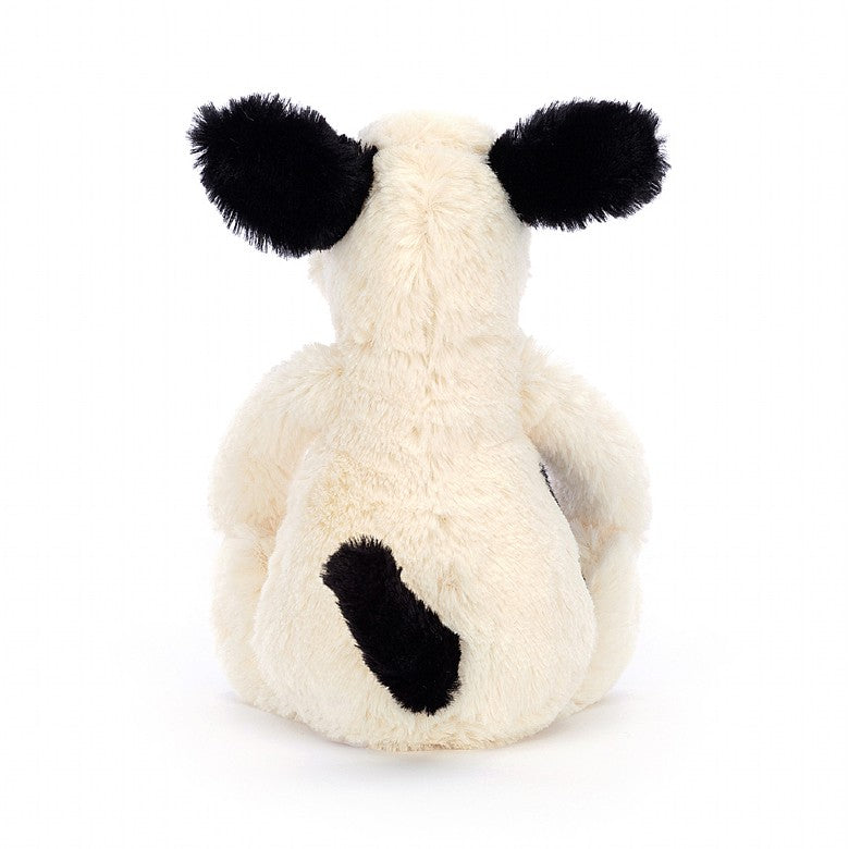 Jellycat Puppy Bashful Black/Cream