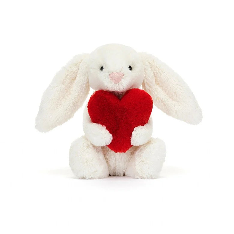 Jellycat Red Love Heart Bunny Little