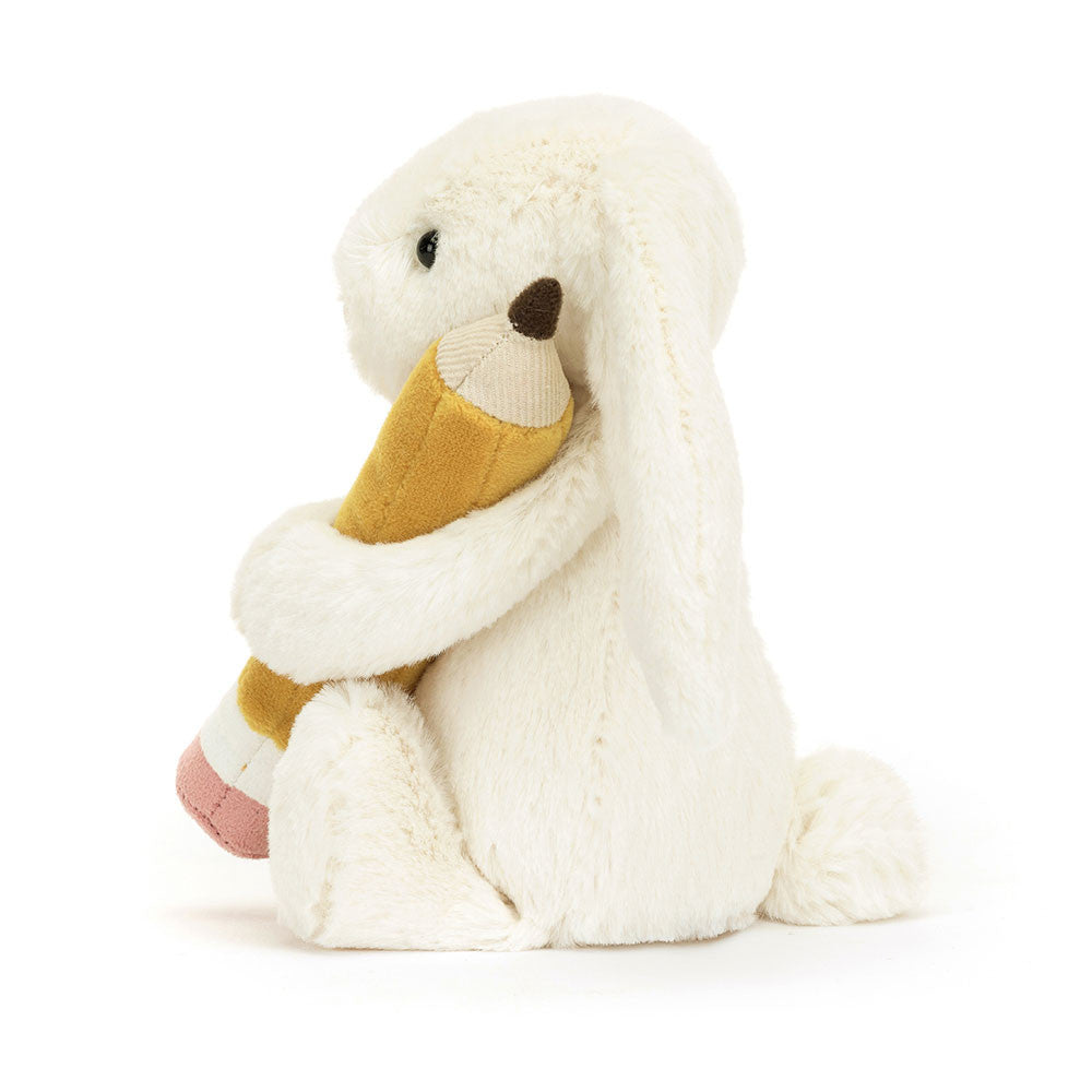 Jellycat Bunny w/pencil Bashful