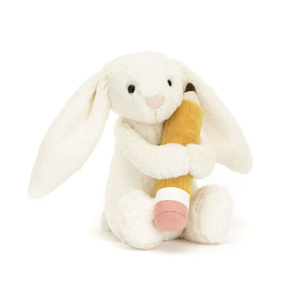 Jellycat Bunny w/pencil Bashful