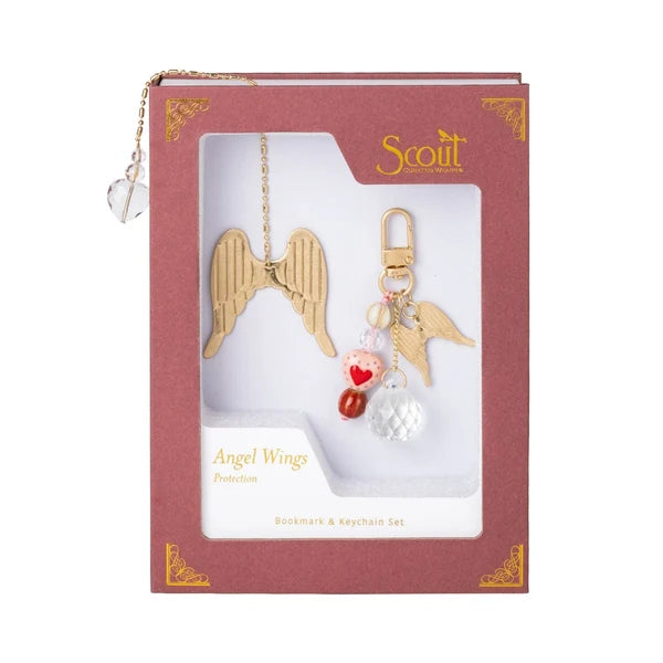 Bookmark & Keychain Set