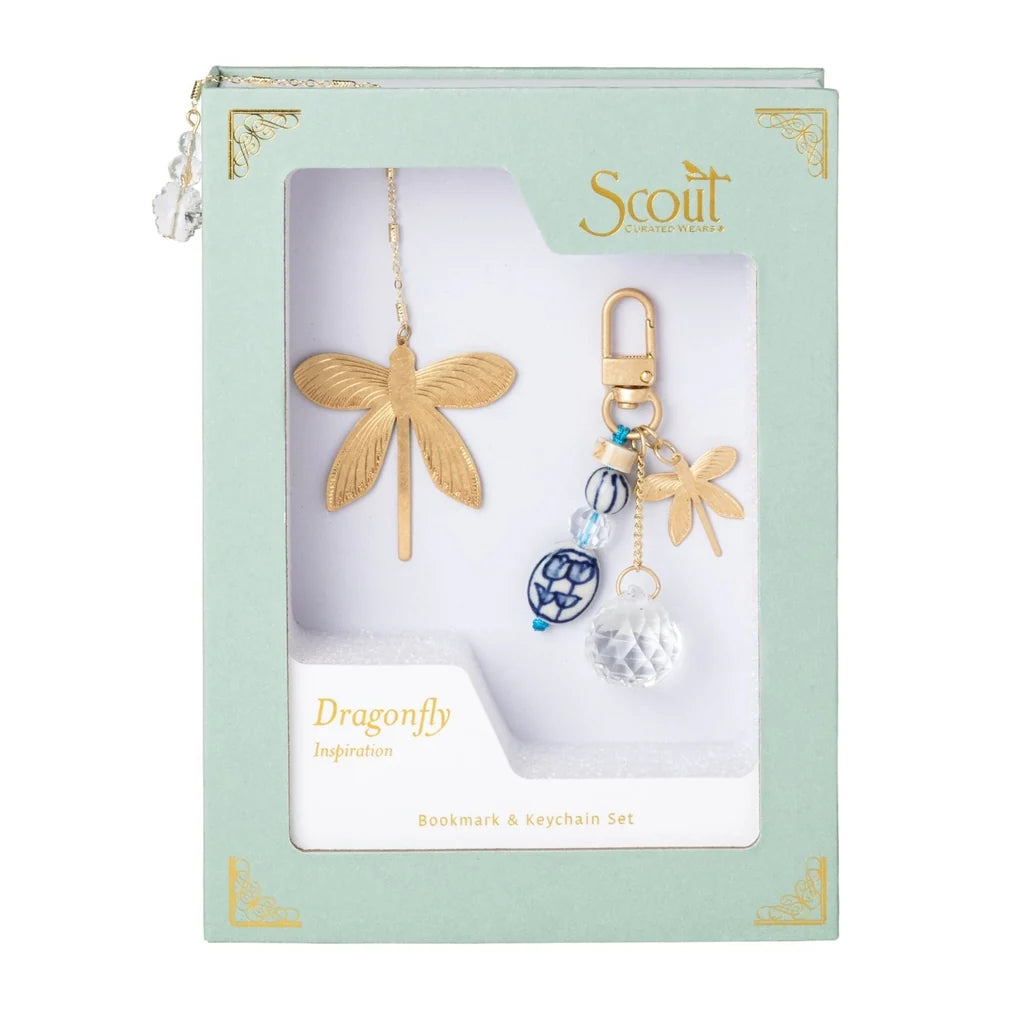 Bookmark & Keychain Set