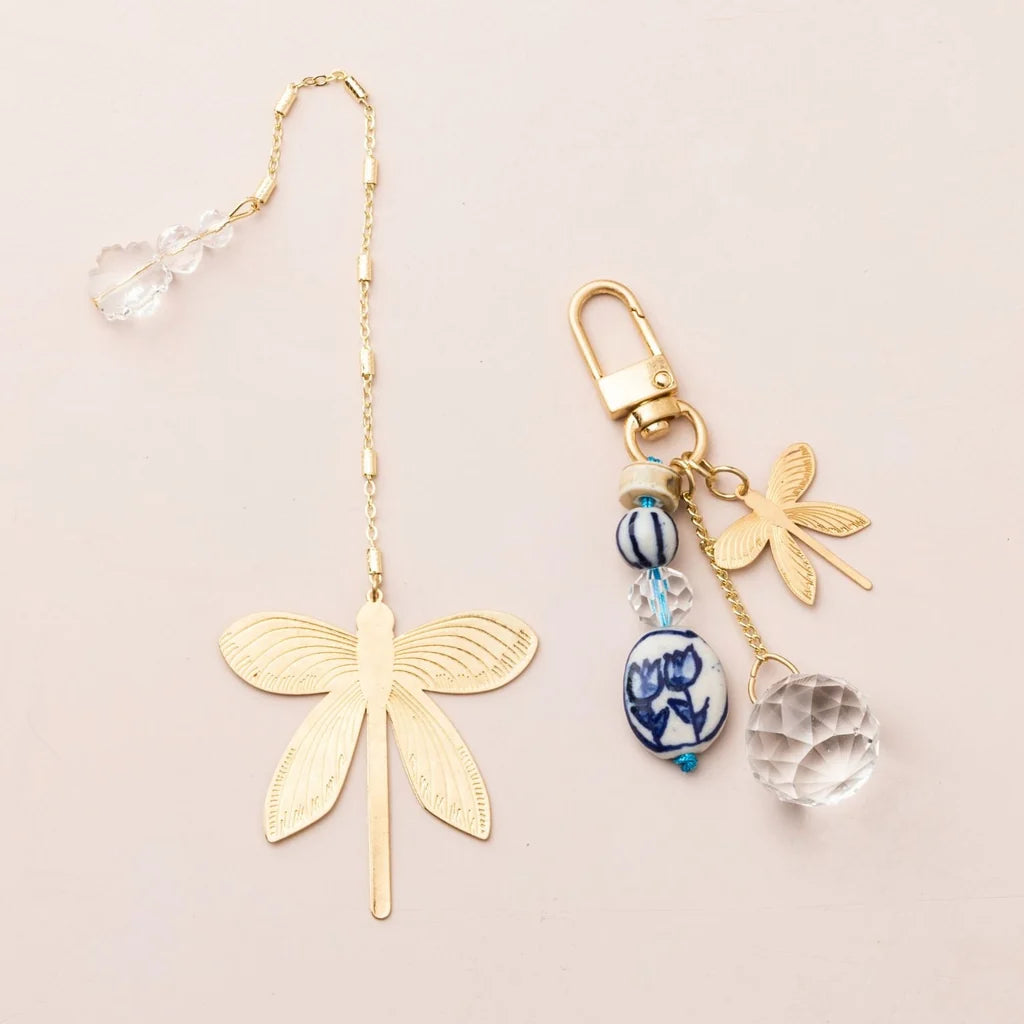 Bookmark & Keychain Set