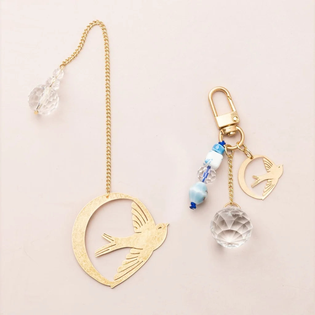 Bookmark & Keychain Set
