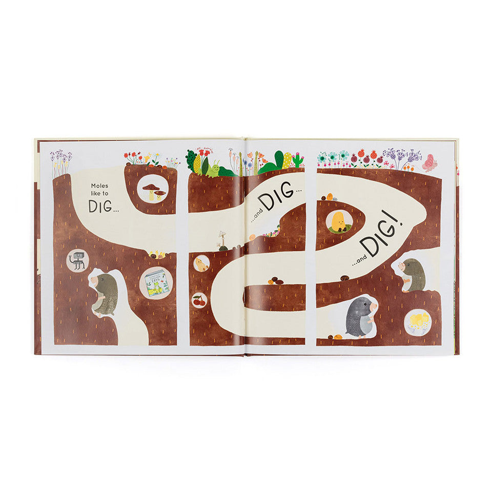 Jellycat Book Muswell Mole and the Buried Treasure