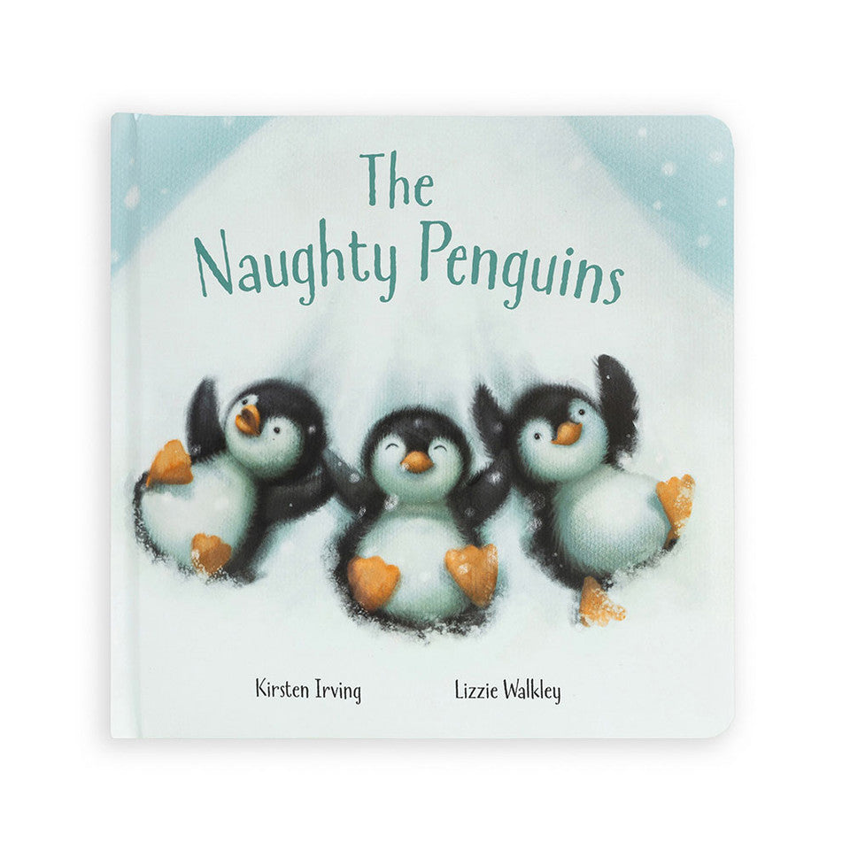 Jellycat Book Naughty Penguins