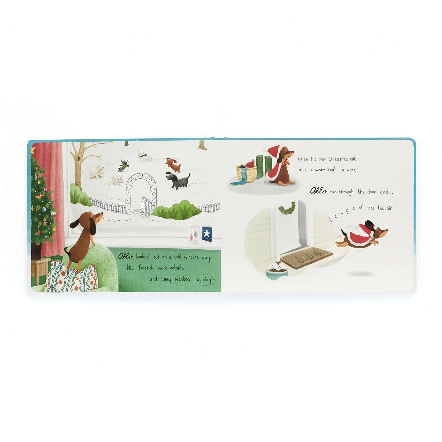 Jellycat Book Otto's Snowy Christmas