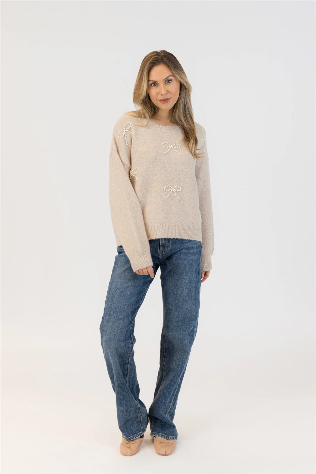 Pullover Bows Crew