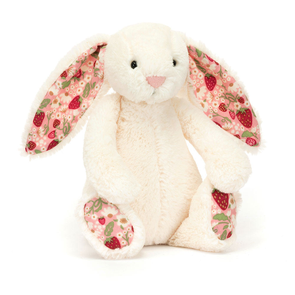 Jellycat Blossom Bunny Cream Berry