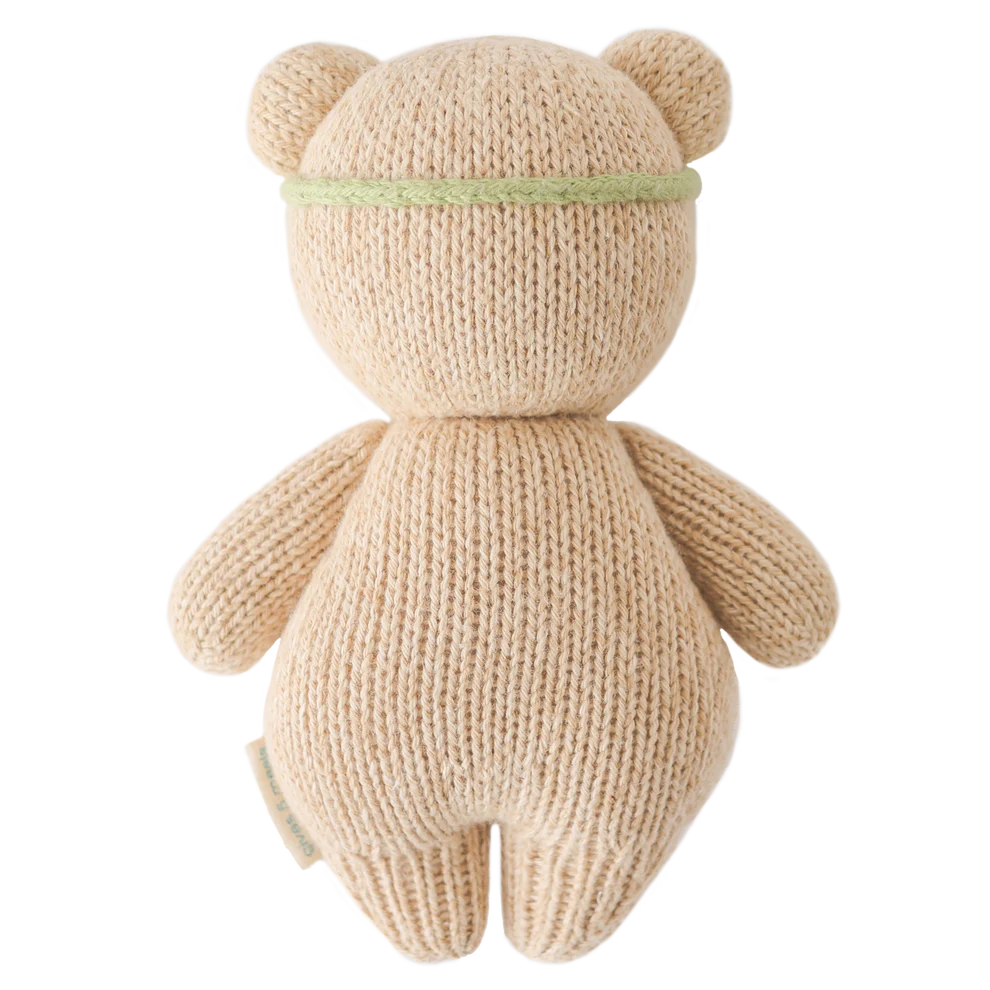 C+K Baby Honey Bear Ivory Floral