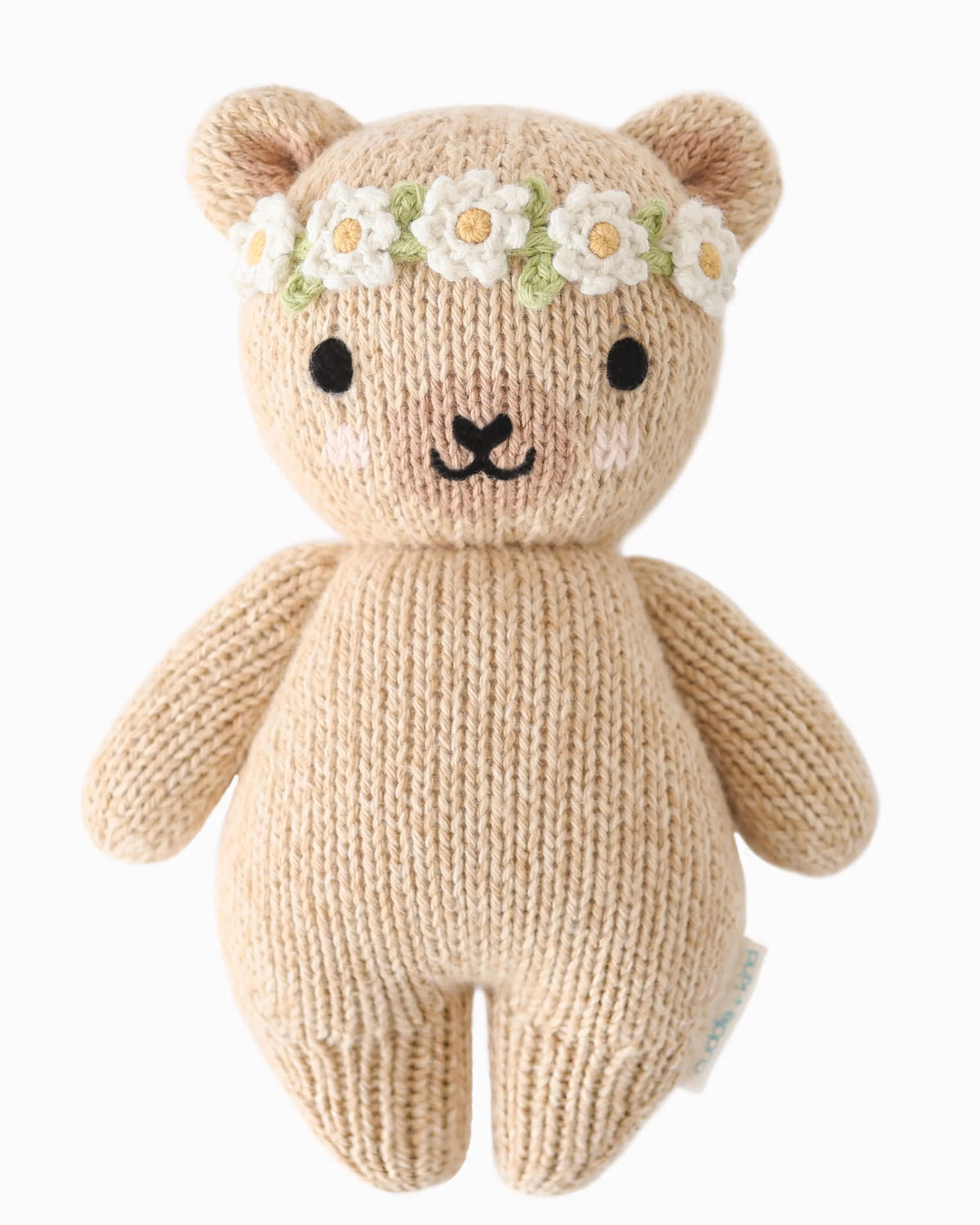 C+K Baby Honey Bear Ivory Floral