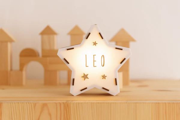 Star Nightlight w/Letters