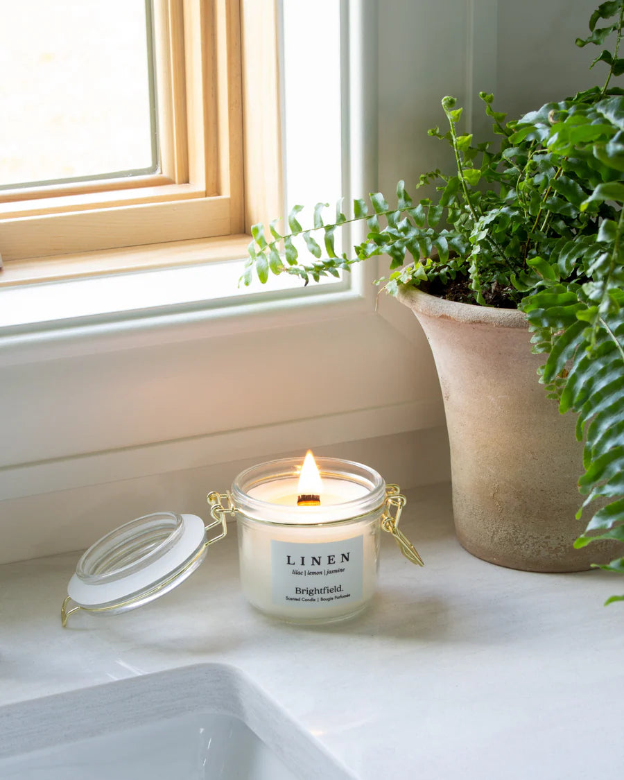 Linen Petite Candle