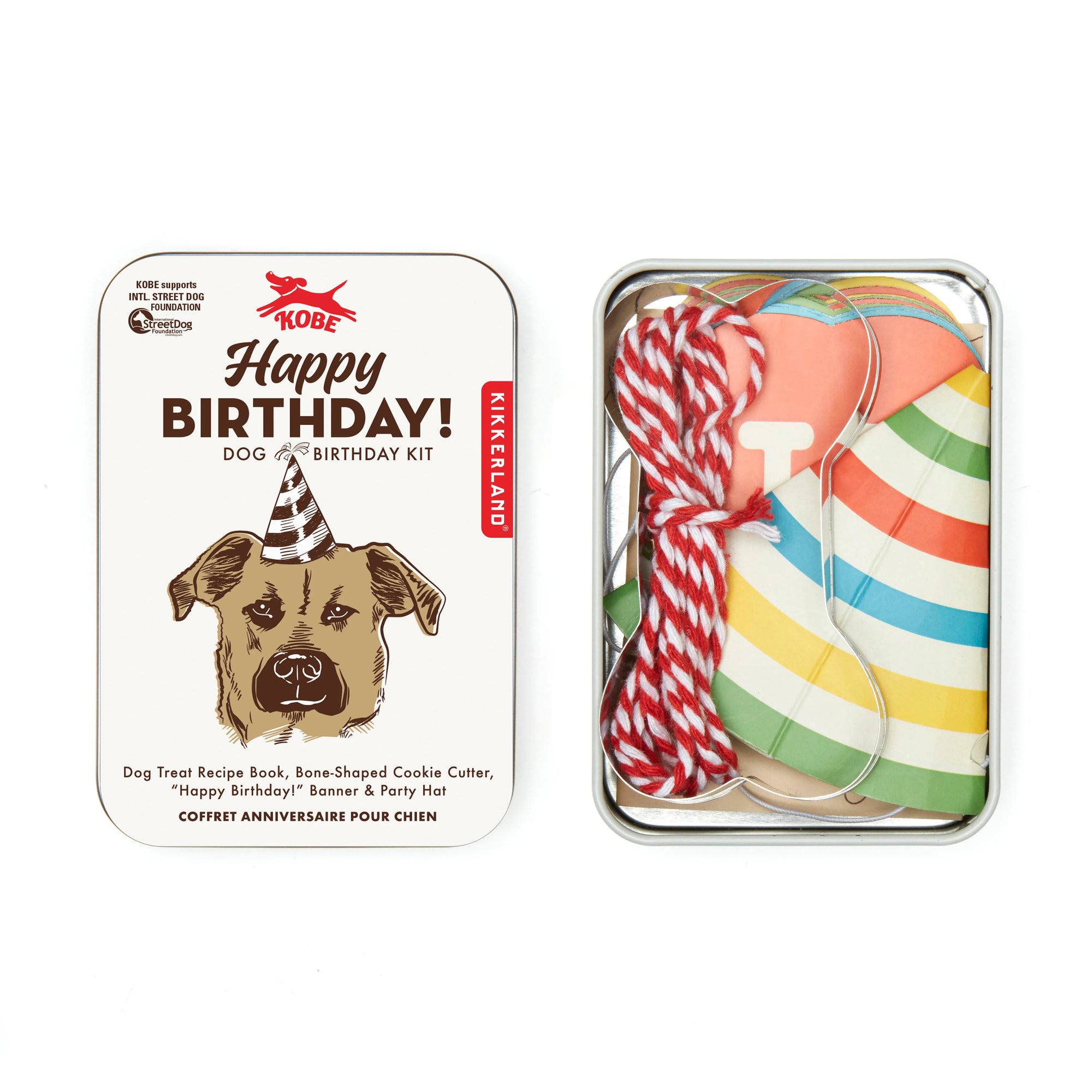 KIKKERLAND Dog Birthday Kit