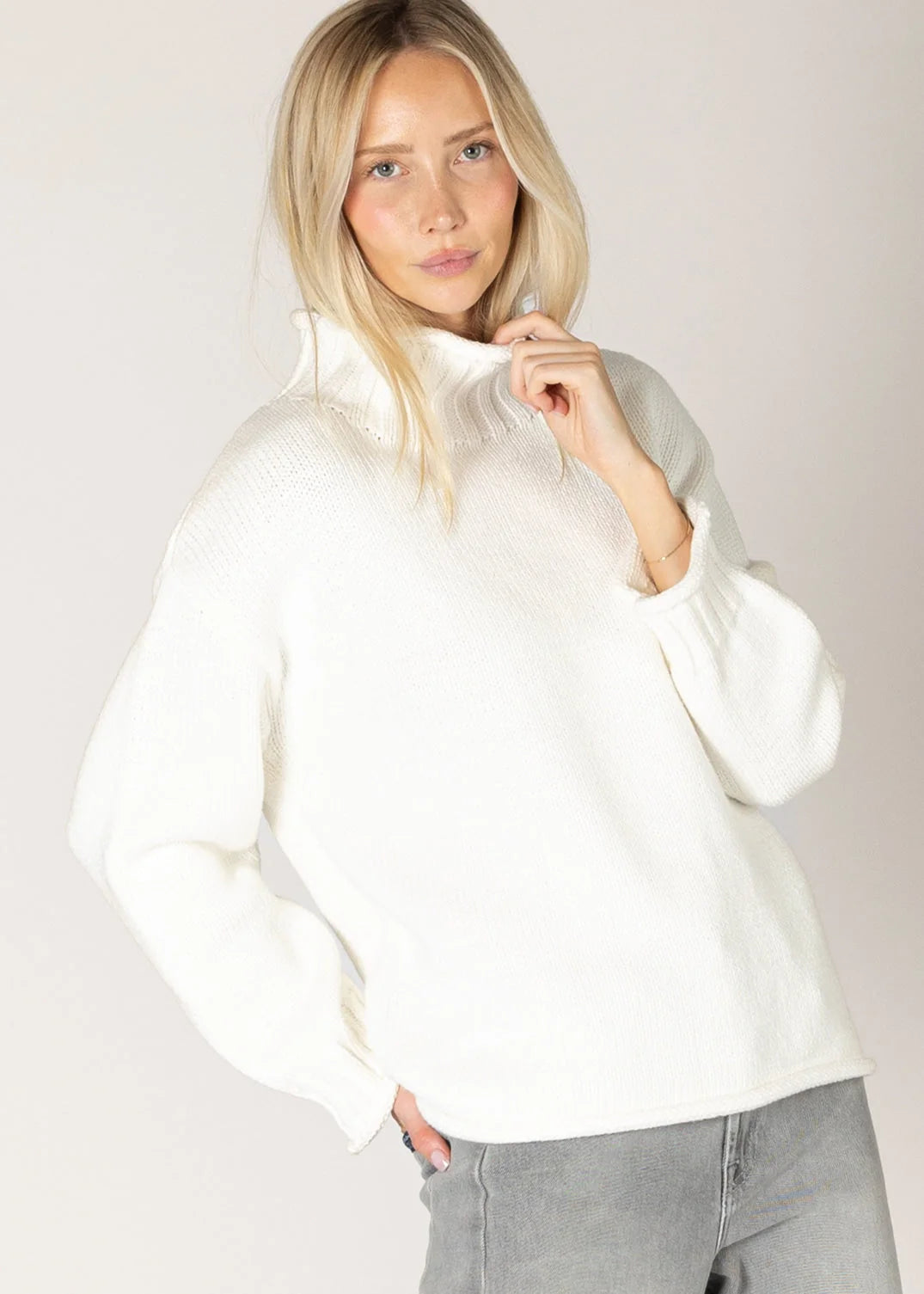 Sweater Dolly Chunky Mock