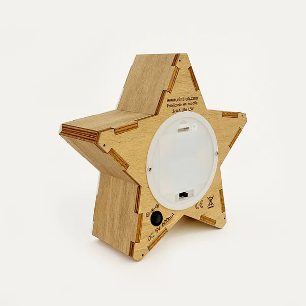 Star Nightlight w/Letters