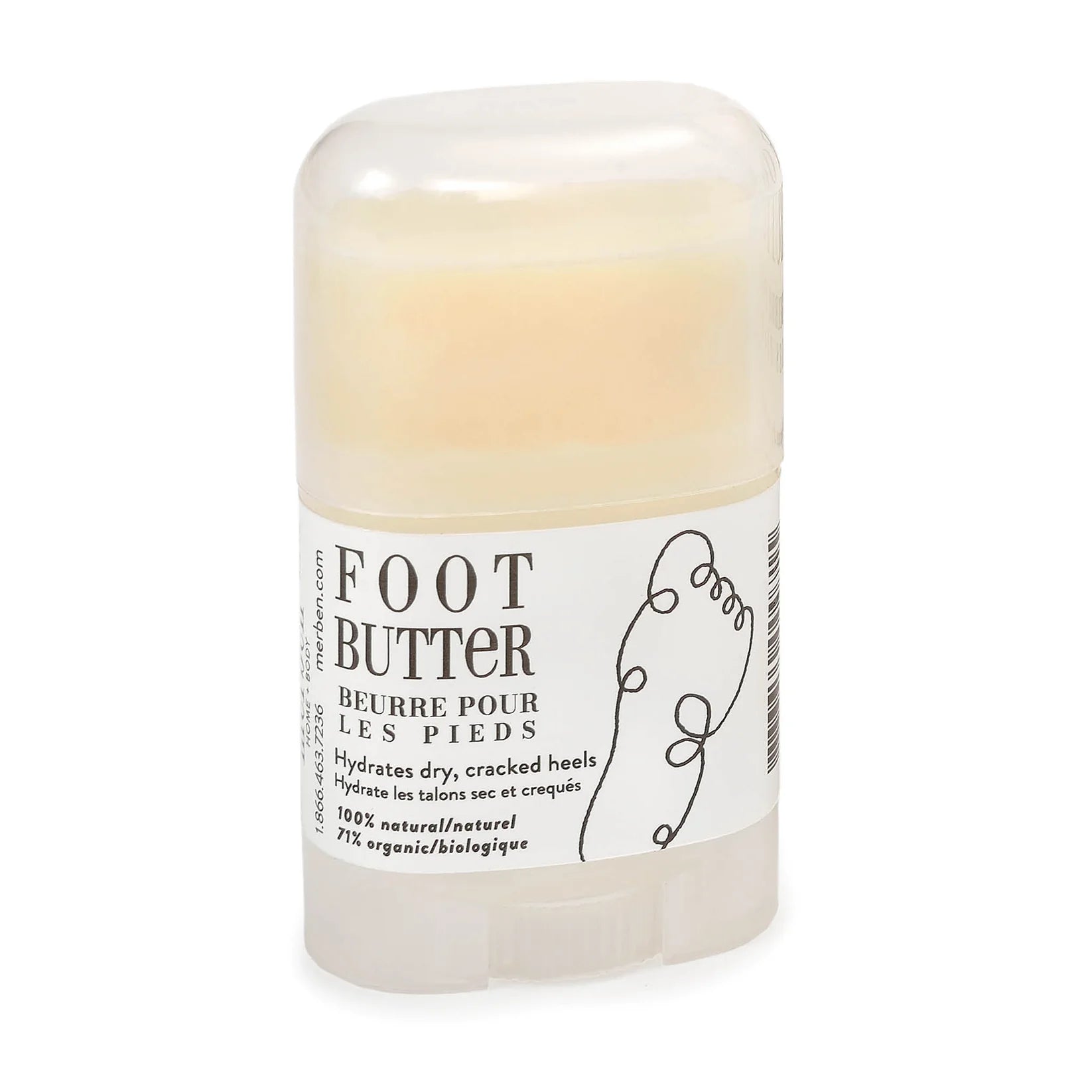 Foot Brush with Butter