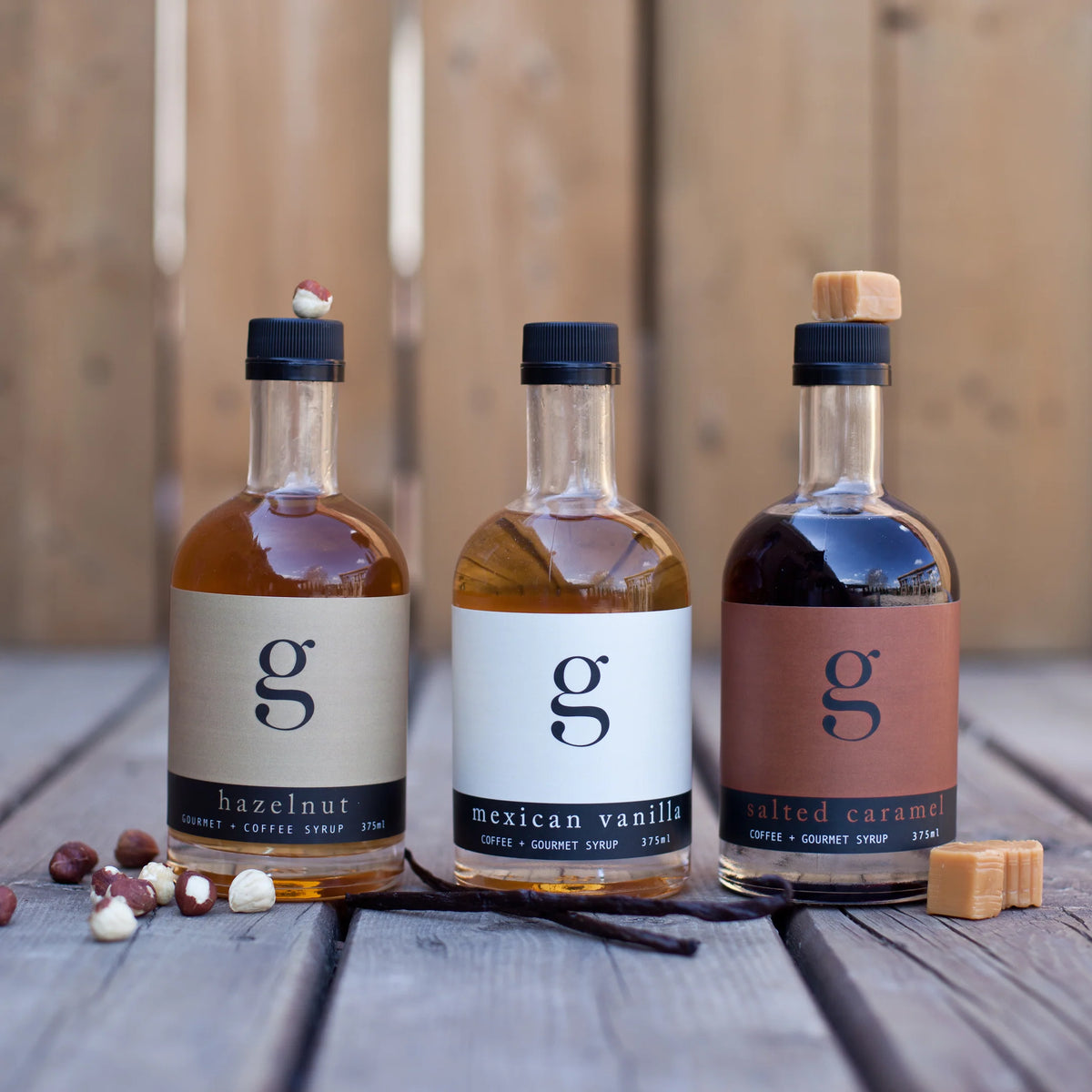 Gourmet Coffee Syrups Gift Box