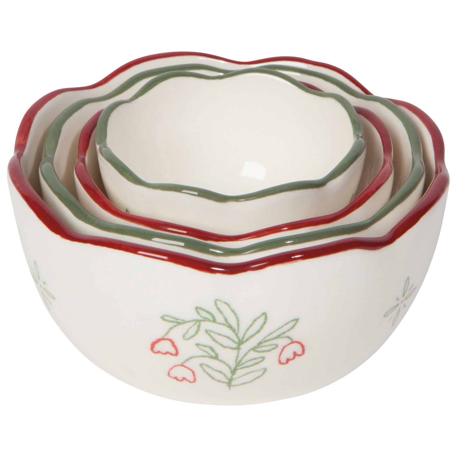 Nesting Bowls Camellia Set/4