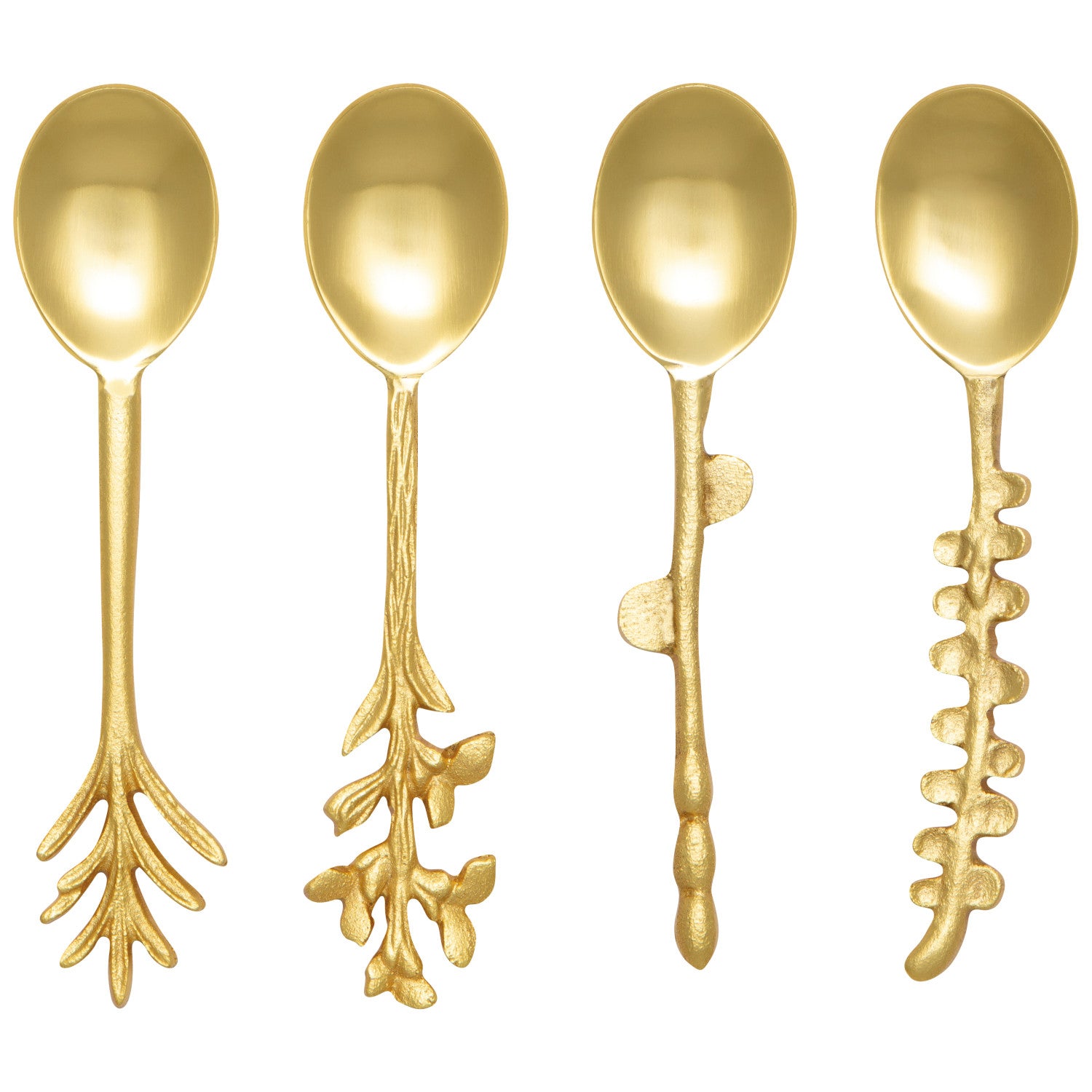 Spoons Branchlet Gold S/4