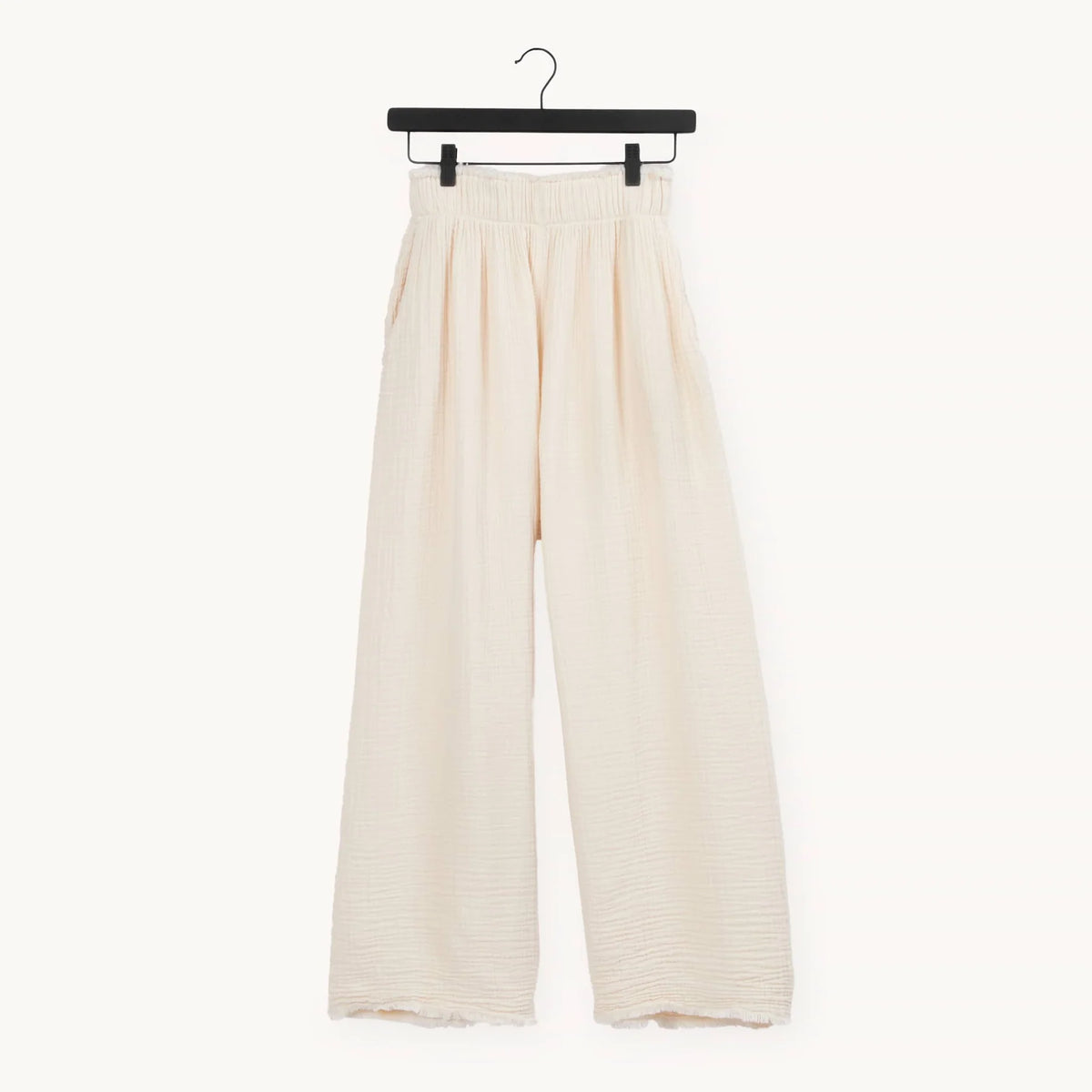 Pant Palazzo Crinkle Cream