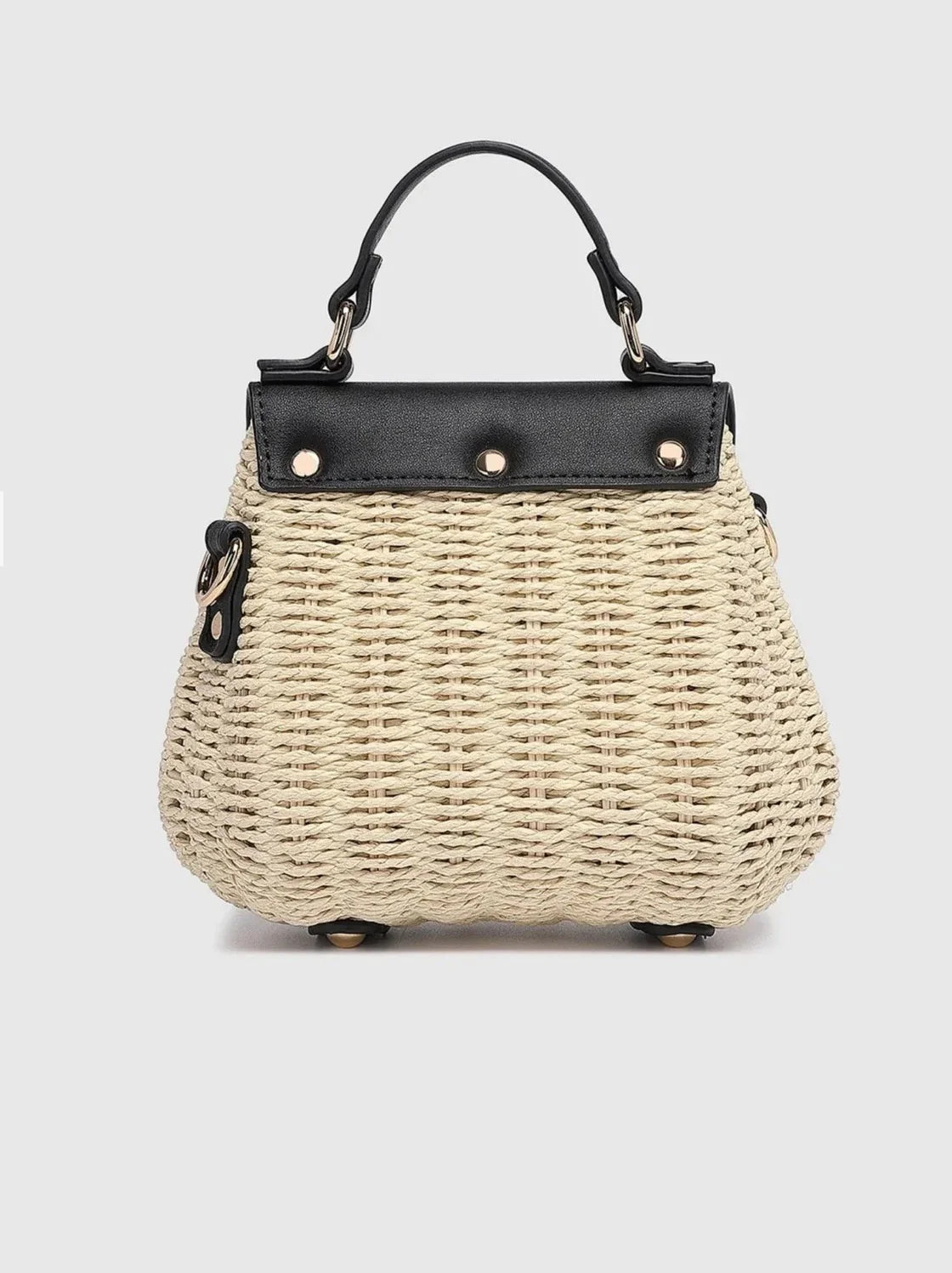 Sandy Raffia Crossbody