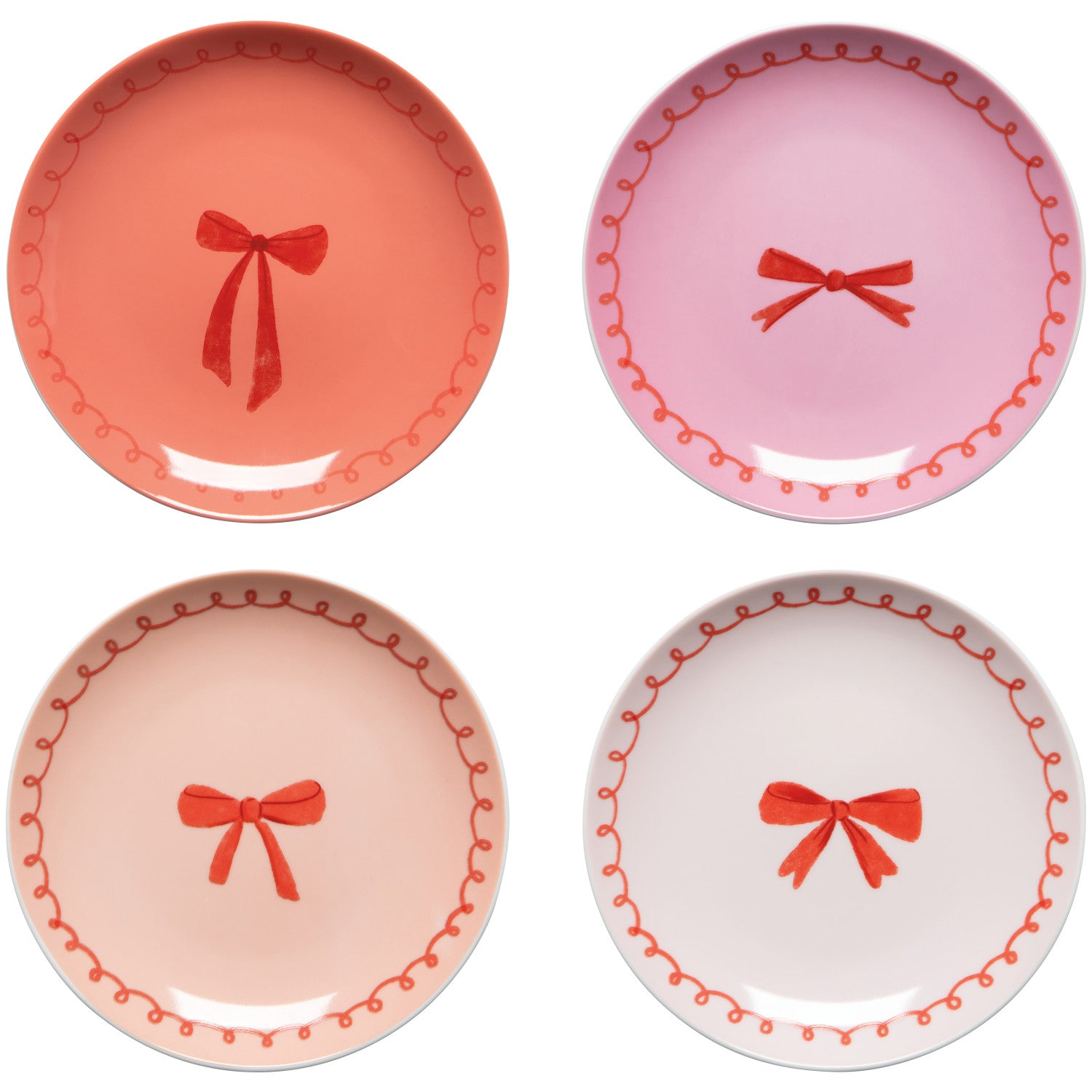 Plates Appie Bowtique S/4