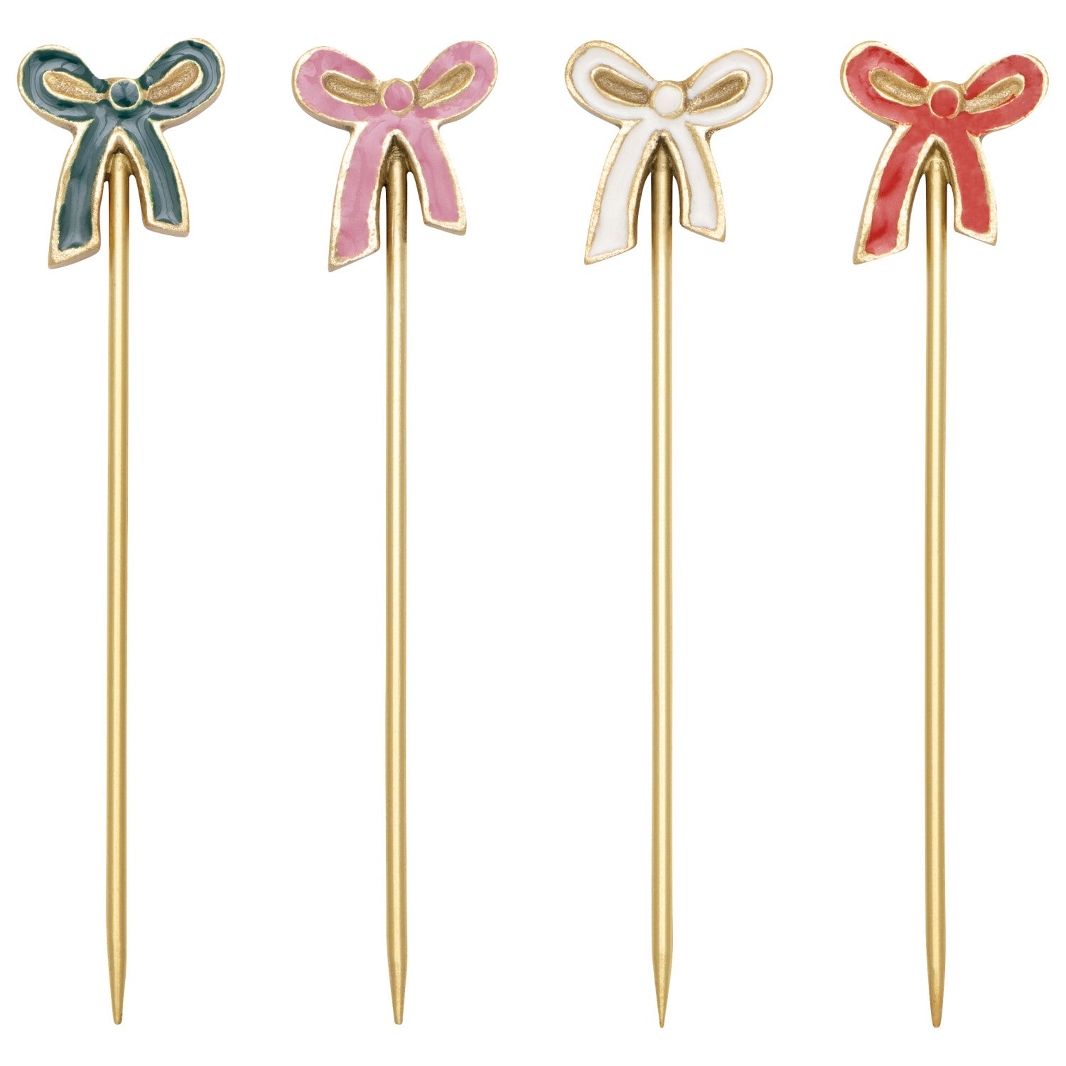 Cocktail Picks Bowtique S/4