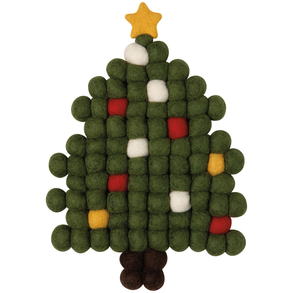 Trivet Felt Xmas Tree