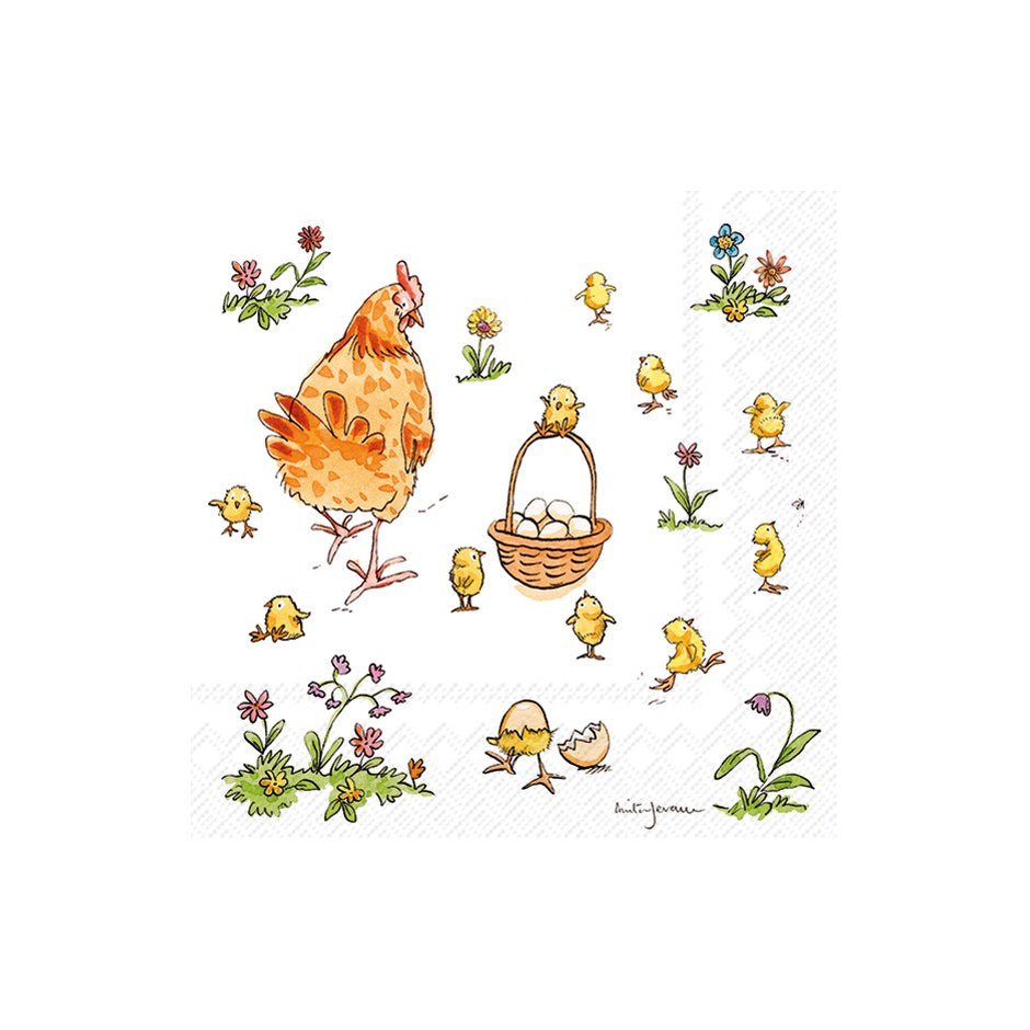 Mother Hen Napkin