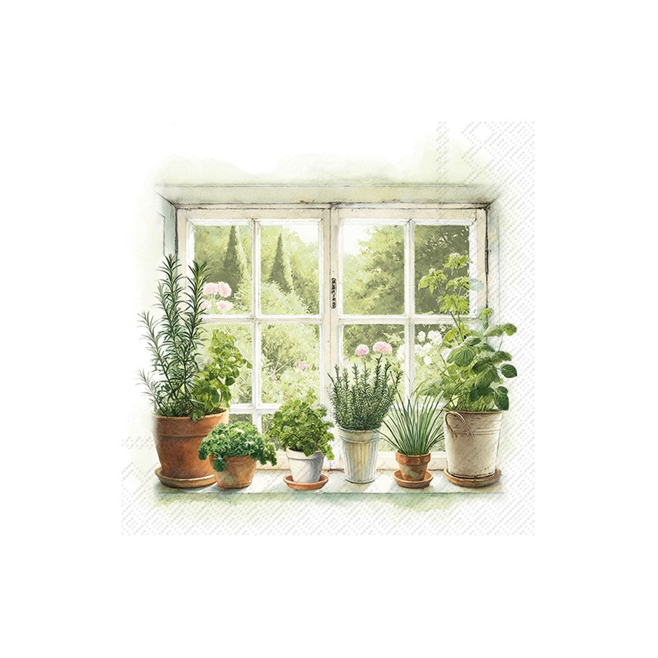 Homegrown Herbs Napkin