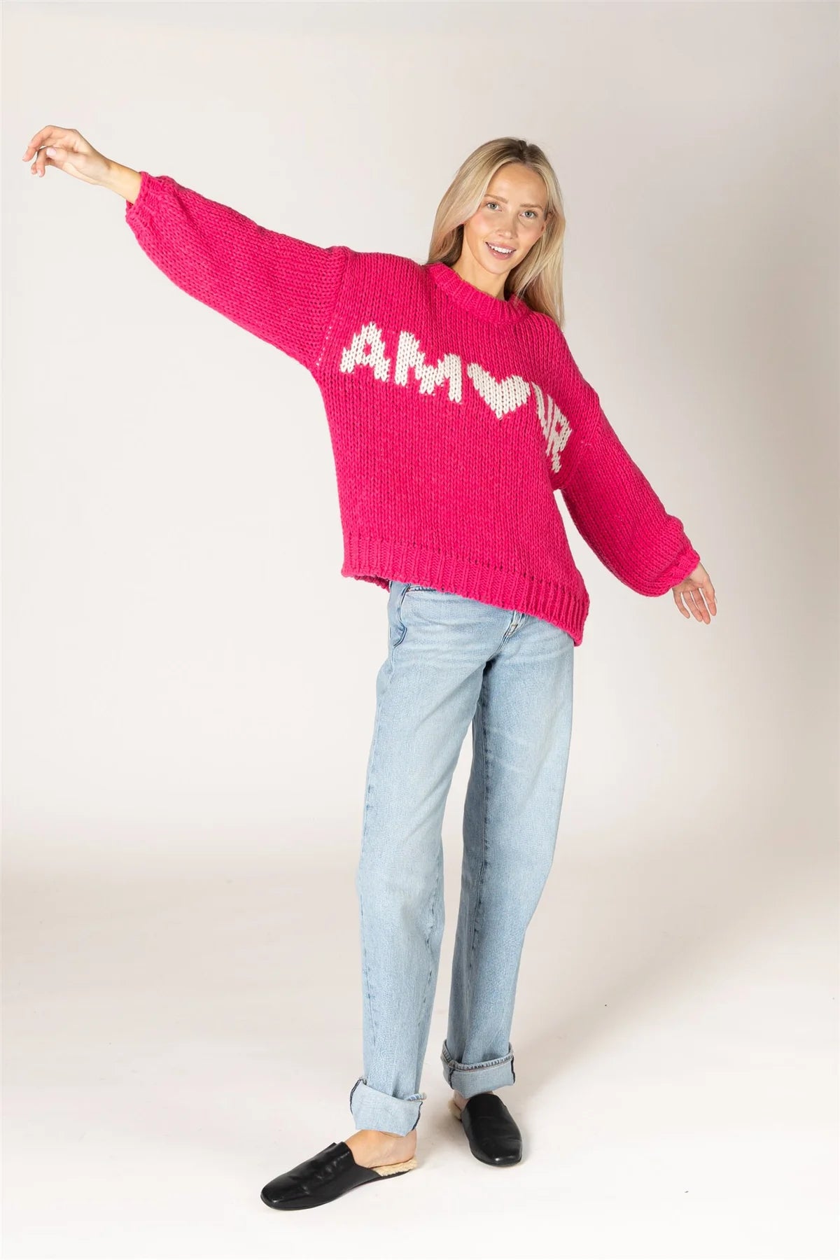 Sweater Hand Knit Amour
