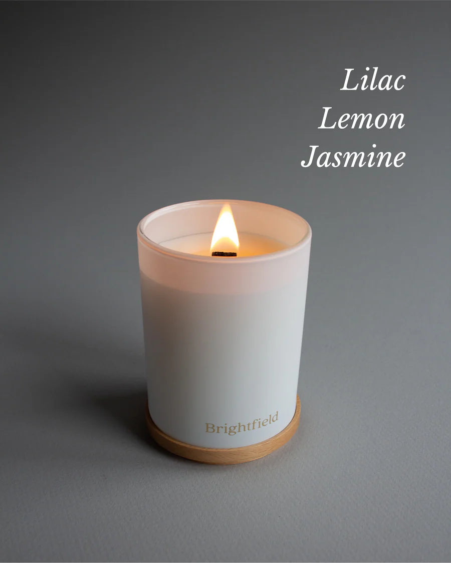 Linen Candle Bright