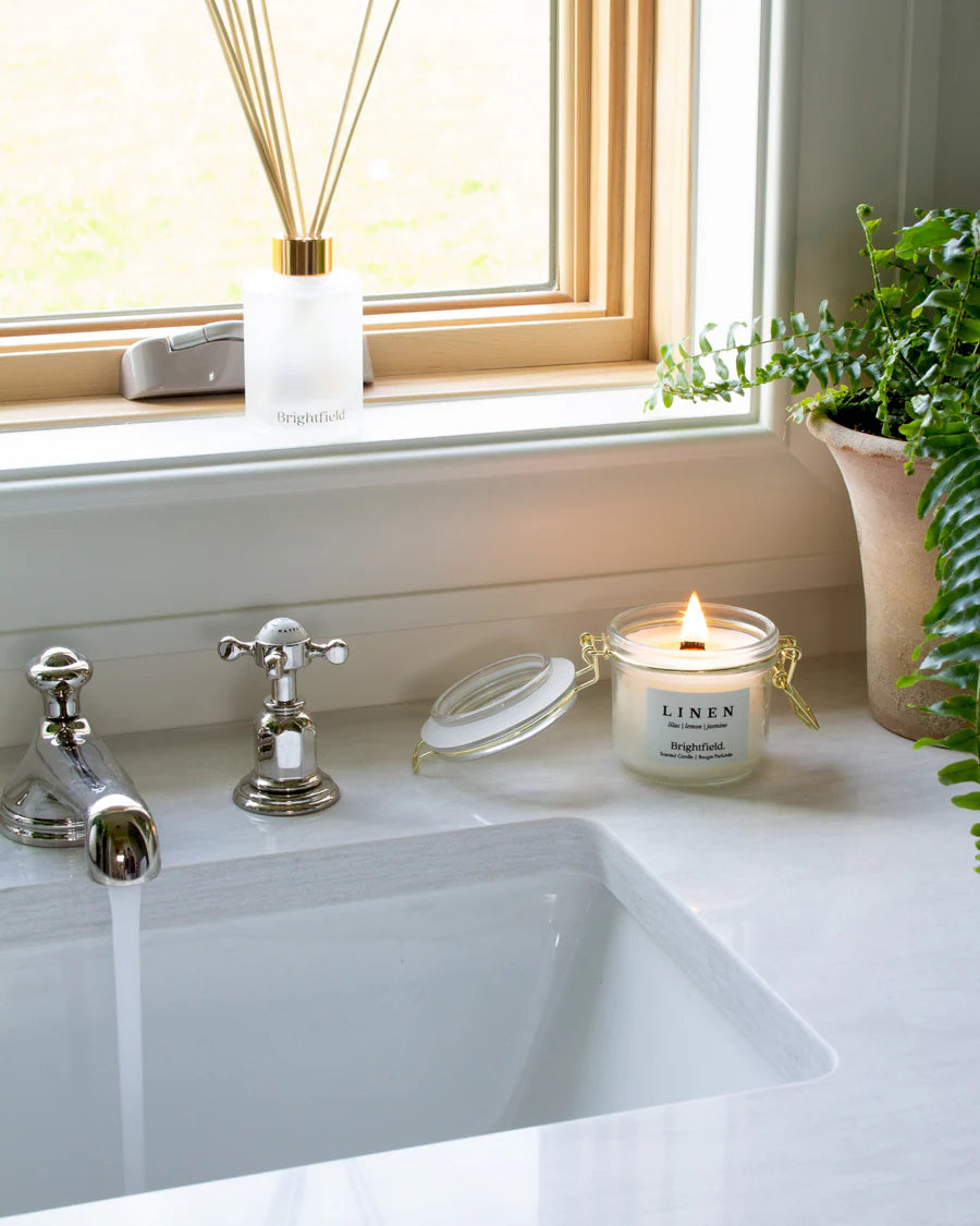 Linen Petite Candle
