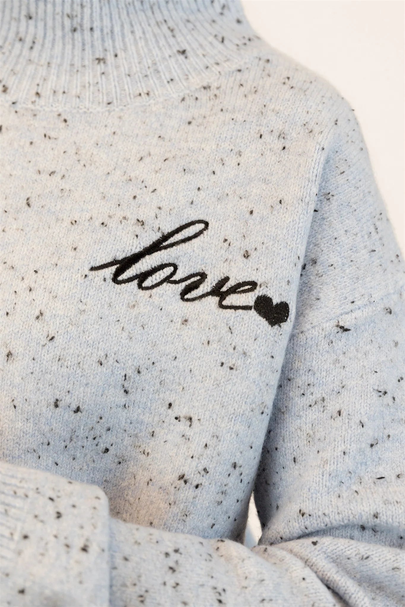 Sweater Mockneck w/Love