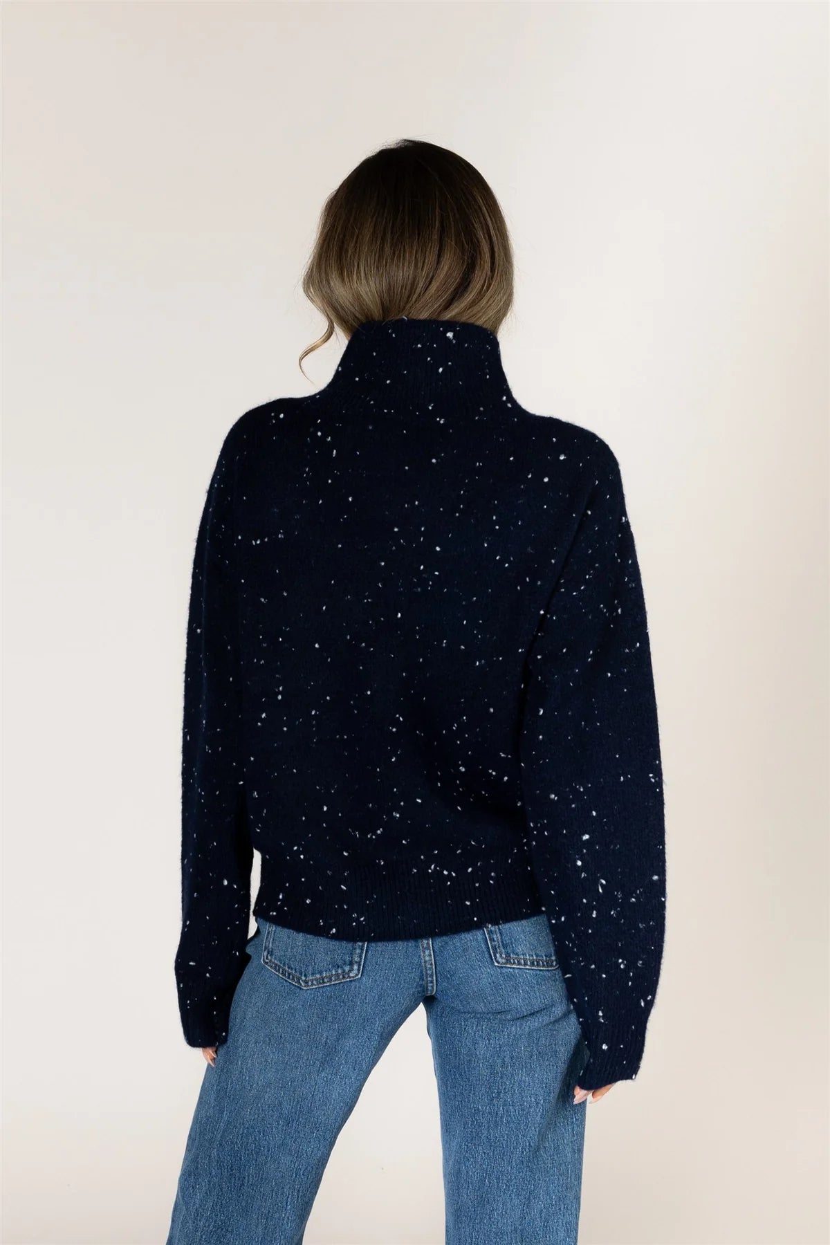 Sweater Macy Heart Fleck