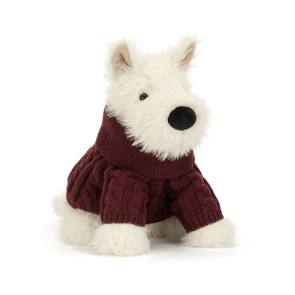 Munro Scottie Dog Winter Jellycat