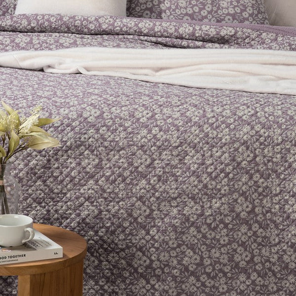 Quilt Maggie w/Shams Queen Lavender