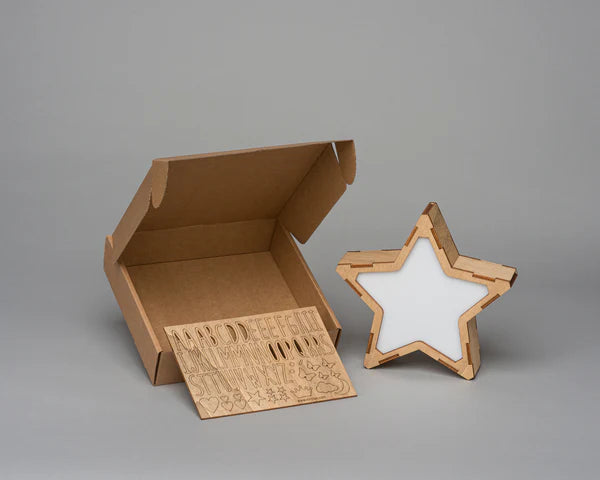Star Nightlight w/Letters