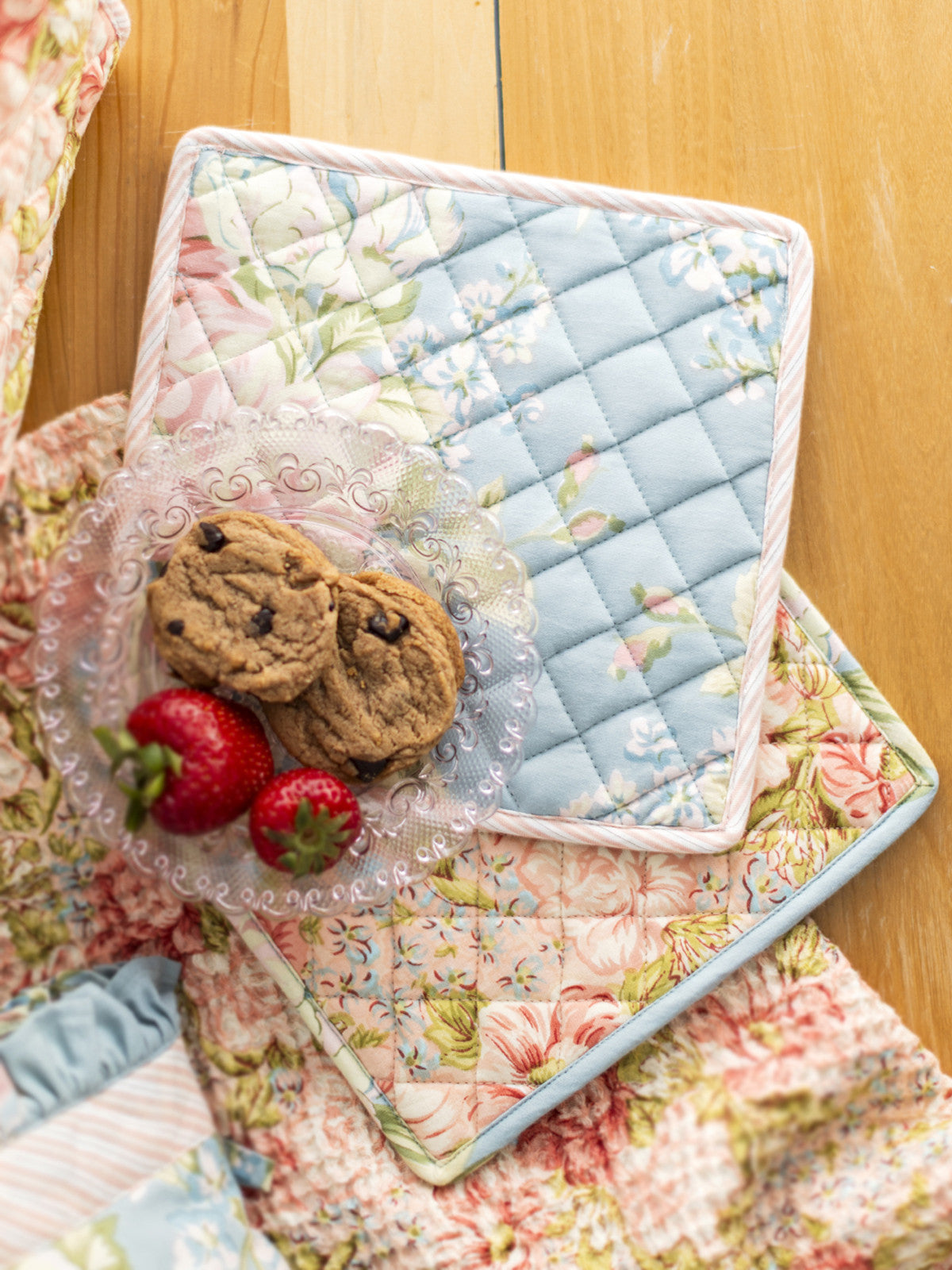 Pot Holder Blanche S/2