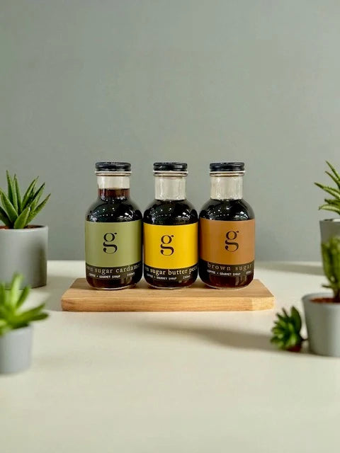 Gourmet Coffee Syrups Gift Box