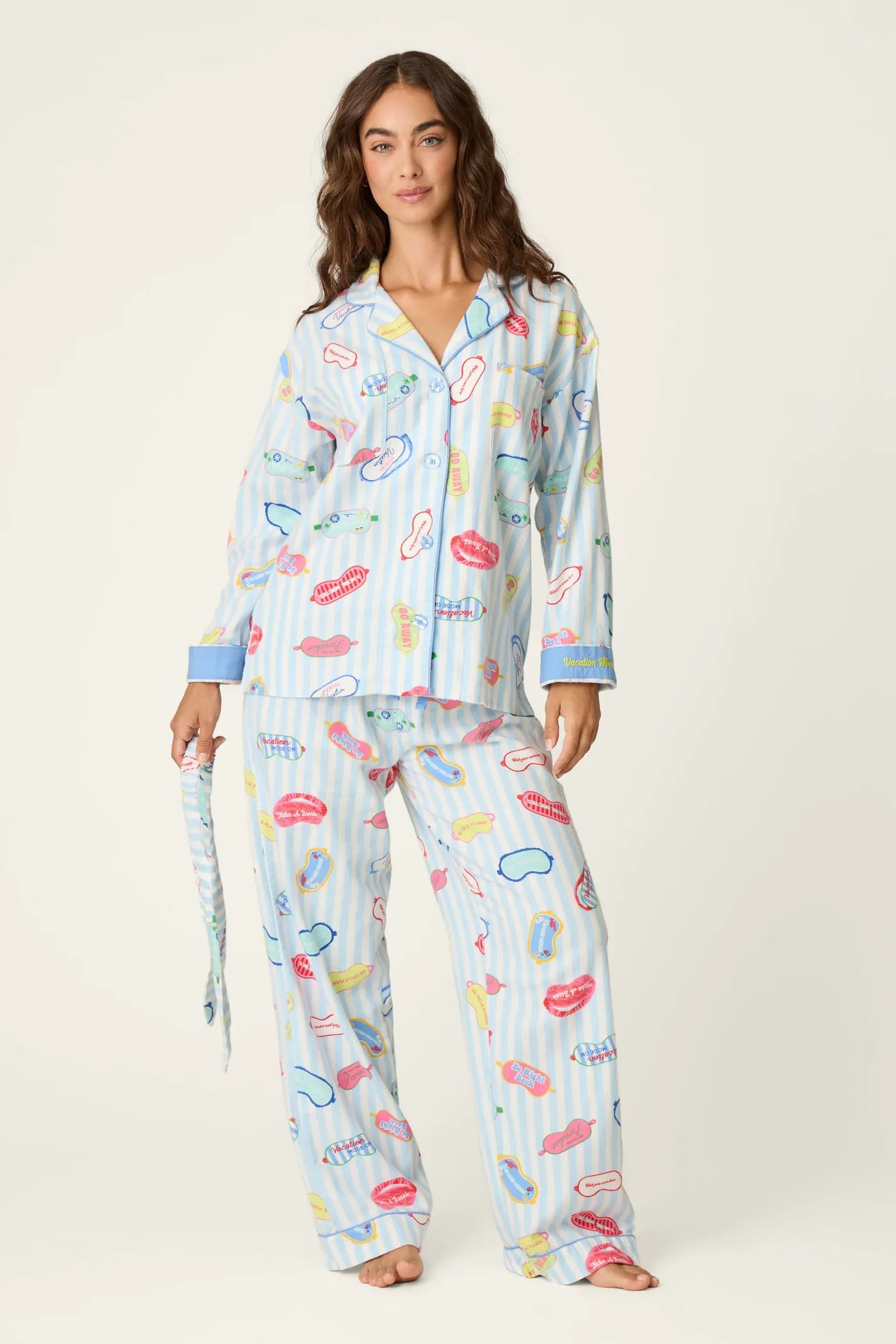 PJ Salvage The Breeze Flannel Set