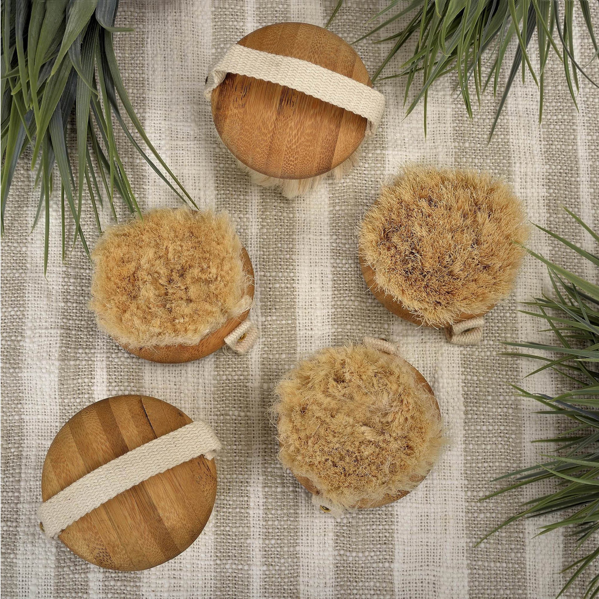 Sisal Body Brush Round