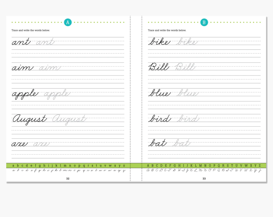 Learn to Write Cursive