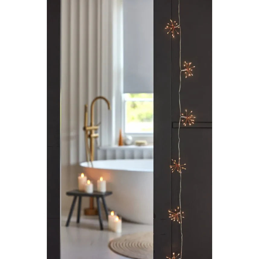 Starburst Chain Lights /Silver