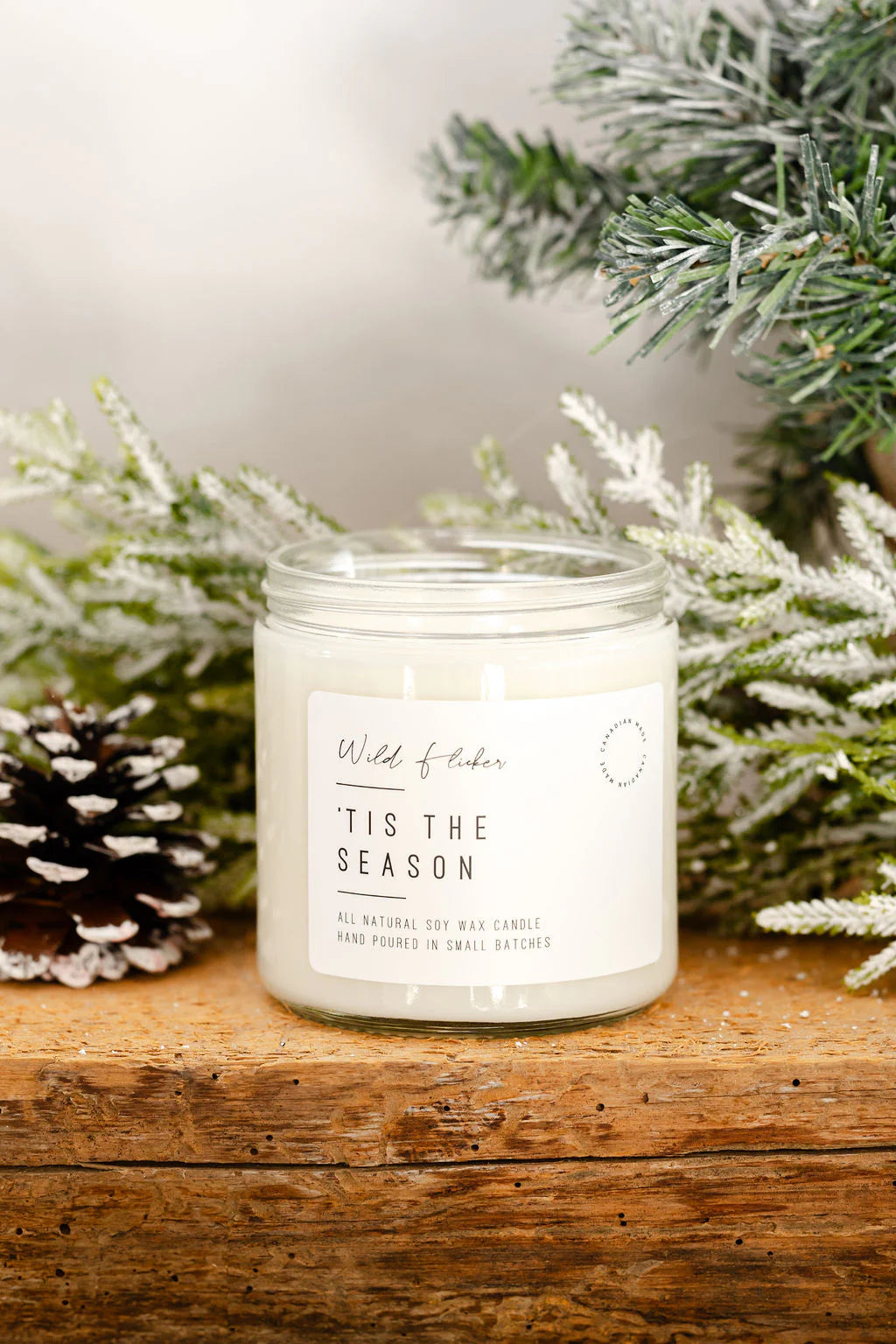 Candle Seasonal Dble Wick