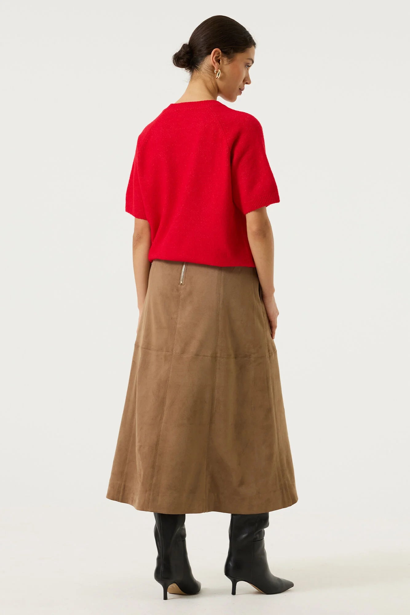 Skirt Suede Long